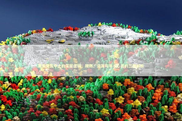 赛事突发中止的深层逻辑：规则、资源与车手心态的三维解析 体育新闻